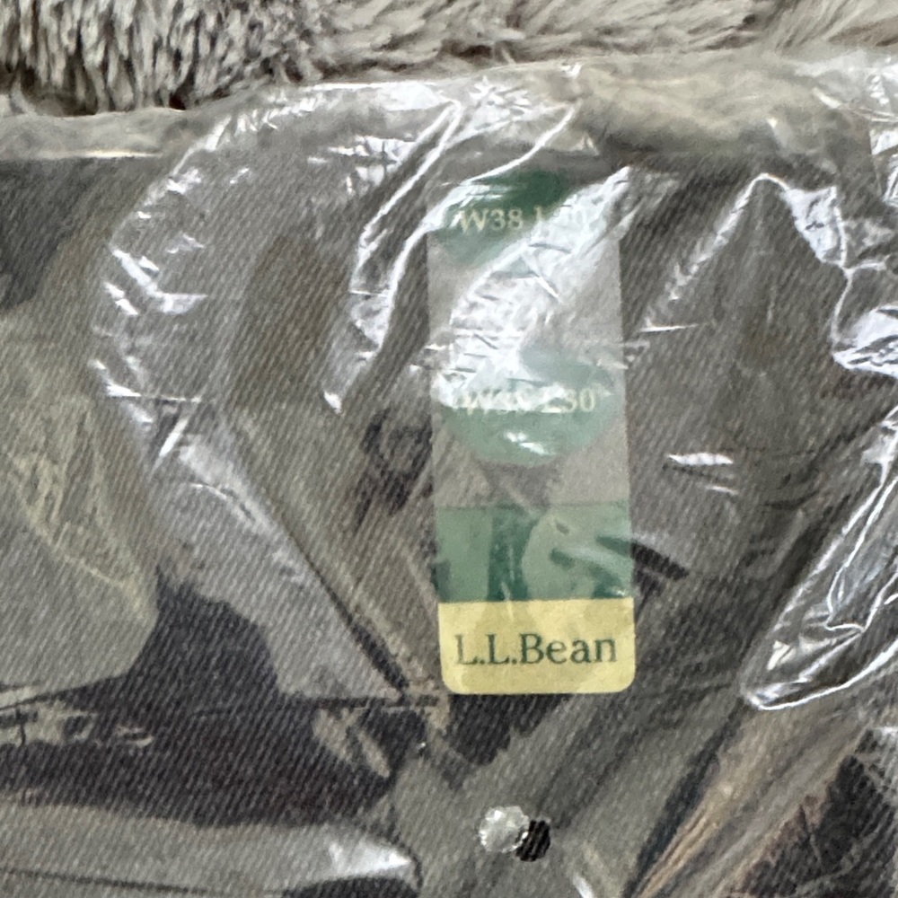 L.L. Bean Men's Straight Jeans in Charcoal Gray (38x30)